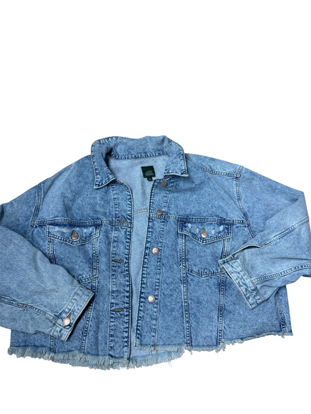 Wild Fable jean jacket Wild Fable cropped denim jacket XXL